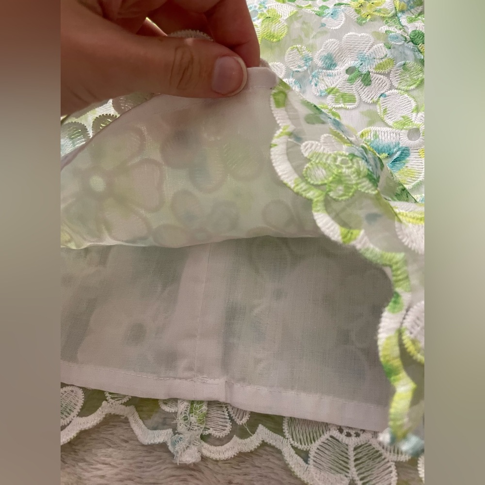 NWOT Mayoral Floral Lace Infant Dress - Picture 3 of 5